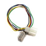 CONECTOR MULTIPLE 6 LINEAS PLASTICO (KIT HEMBRA Y MACHO) CABLE# 18 100% "WH-3006"