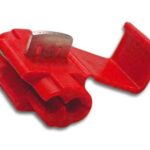 TERMINAL UNION P/CABLE 2218 (EMPALME)  ROJA PAQ 25PCS "TM-QS-2218-25BAG"