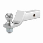 BASE DE ACOPLE P/AUTO KIT BASE 2"X3/4"X8"X1" + BOLA 1 2" + PIN CROMADA "VOL-0233"