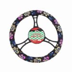 FORRO DE VOLANTE FLORES 38X8.2CM "HLR221061"