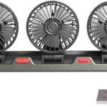 ABANICO 4'' 5V USB PLASTICO TRIPLE 360° "CIC923"