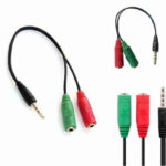 EXT "Y" PLUG 3.5 TRIPLE A 2 JACK 3.5 "M-212HQ"