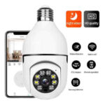 CAMARA VIGILANCIA TIPO BOMBILLO 360 2.4G 2MP HD,SD,INTERCOMUNICADOR,WIFI, DETECTOR MOV "8177"