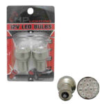 BOMBILLO AUTO 12V GRAN 1CONT 12LED AZUL (BLISTER 2) "S25-1156-12 BL"