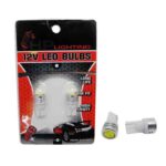 BOMBILLO AUTO 24V T/VIDR MED T10 LED BLANCO HI POWER (BLISTER 2) "T10-HP-0.5W-24WH"