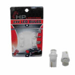 BOMBILLO AUTO 24V T/VIDR MED T10 LED BLANCO CONCAVO (BLISTER 2) "T10-1LED-24WH"