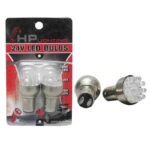 BOMBILLO AUTO 24V GRAN 2CONT 12LED BLANCO 1034 "S25-1157-12-24-WH"