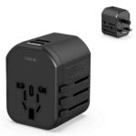 ADAPT AC MULTIPLE UNIVERSAL 125V 8A, 250V 13A + 2 USB 2.4AMP 5V "WI-UA001"