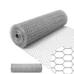 CEDAZO HEXAGONAL DE ACERO ELECTROGALVANIZADO 1" 1.85MTS X 45MTS CALIBRE 22 "Z-HM1X45X185"