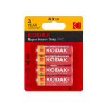BATERIA AA CARBON KODAK 1.5V (BLISTER 4PCS) 6050 "AA-BLX4"