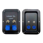 TERMINAL PARLANTE RECTANGULAR 7"X5" SPEAKON HEMBRA 2 PINES + 1/4 DOBLE MET "X-902MT"