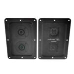 TERMINAL PARLANTE RECTANGULAR 6.3"X4.5" SPEAKON HEMBRA 4 PINES DOBLE METALI "X-908MT"