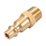 CONECTOR RAPIDO 1/4" MACHO CON ROSCA "CONM14U"