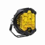 HALOG BARRA LED REDONDA 7" 15LED 45W 10-30VDC 6000LM 3000K LUZ AMARILLO Y FLASHER IP67 UNIDAD "OFL-7SERIES-Y"