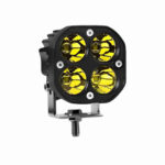 HALOG BARRA LED CUAD 3" 40W 4LED 10-30VDC 4600LM 3000K LUZ AMARILLA IP67 UNIDAD "OFL-3SERIES-Y"