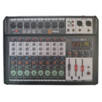 MEZCLADORA 8 CANALES 3 BANDAS C/USB/BLUETOOTH/ECUALIZADOR MULTI EFECTOS PHANTOM 48V "VZ-MXPRO8"