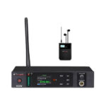 MONITOR INALAMBRICO C/ AUDIFONO 560-593MHz UHF 100 CANALES "FU-IE700"