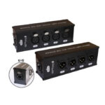 CONECTOR MULTIPLE EXTENSOR 4 CANALES XLR A RJ45 "FU-SL2"