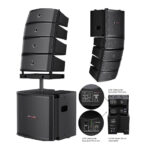 CAJA PARLANTE LINE ARRAY COMPACTO 1500W "FU-MSA65L"